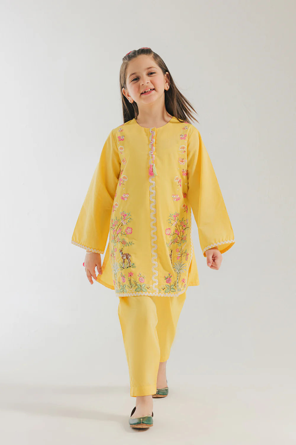 EMBROIDERED SUIT - LAWN