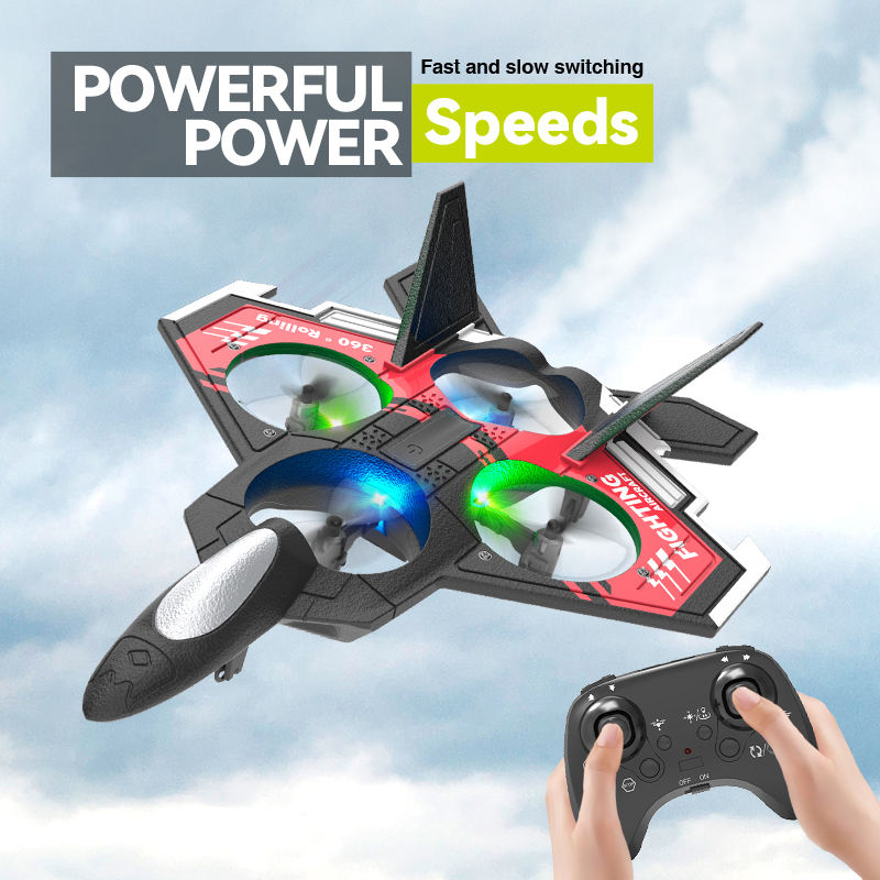 Remote Control Fighter Combat Aircraft With 360 Flip