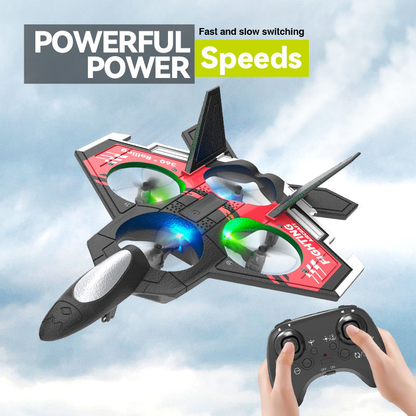 Remote Control Fighter Combat Aircraft With 360 Flip