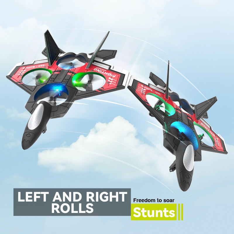 Remote Control Fighter Combat Aircraft With 360 Flip